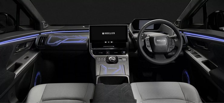 салон Toyota bZ4X, Toyota bZ4X Concept Zero, электромобиль Toyota, тюнинг Toyota, тюнинг Toyota
