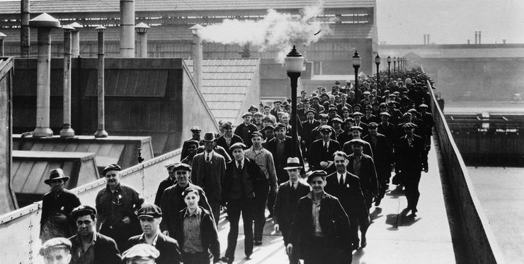 Генри Форд, рабочие, восьмичасовой рабочий день, пятидневка, условия труда