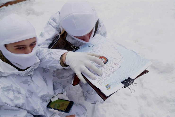 Урок в военном лицее