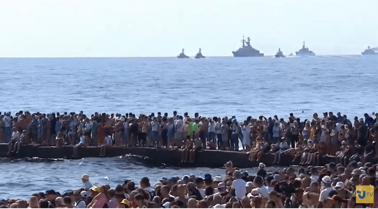 одесса, морской парад, независимость