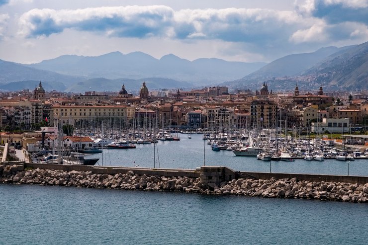 Панорама города Палермо
