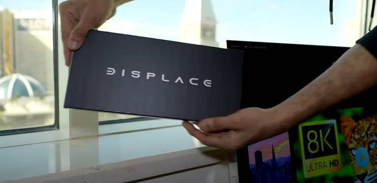 Телевизор Displace TV, беспроводной телевизор, вакуумный телевизор, беспроводная панель