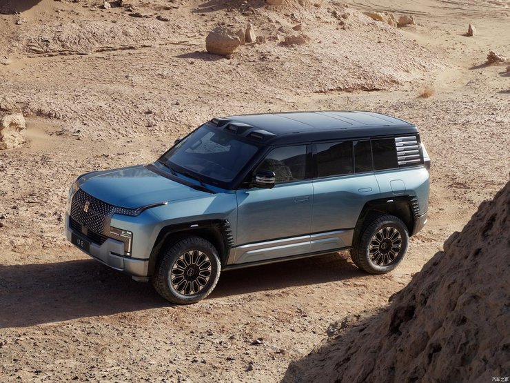 BYD Yangwang U8 2023, BYD Yangwang U8, новый BYD Yangwang U8, электромобиль BYD, внедорожник BYD