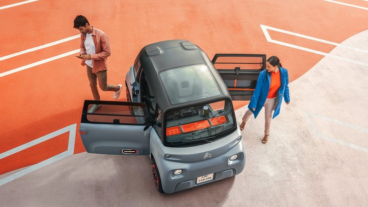 Citroen Ami, Новый Citroen Ami, электромобиль Citroen