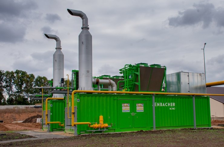 Газопоршнева установка потребує підготовленого майданчика, а її зведення триватиме від 2 місяців