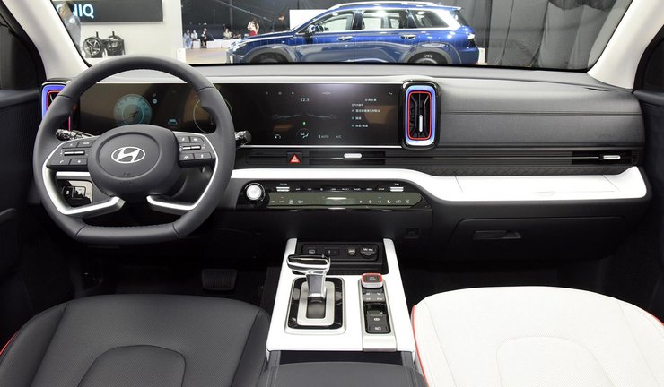 салон hyundai mufasa, Hyundai Mufasa 2023, новый Hyundai Mufasa, Hyundai Mufasa, кроссовер Hyundai