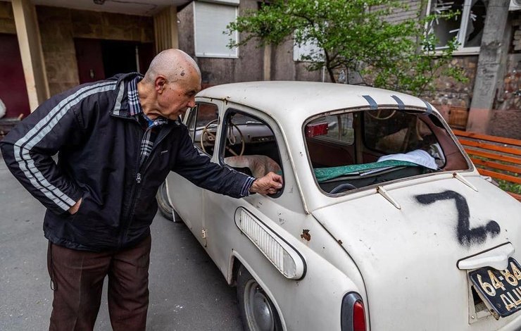 ЗАЗ-965, Горбатый Запорожец, Запорожец ЗАЗ-965, эвакуация из Мариуполя, эвакуация на авто