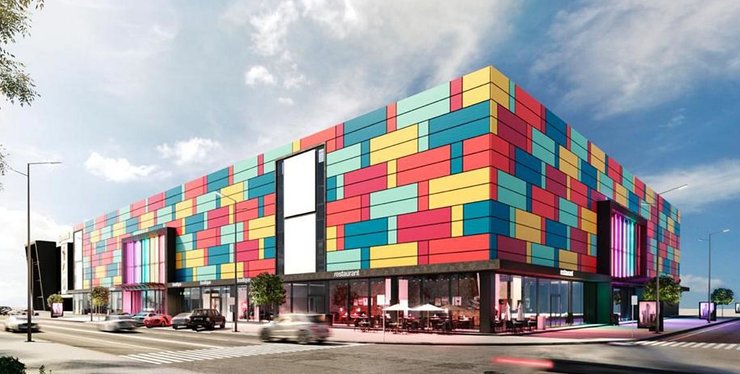 Детский мир на Дарнице, проект реконструкции, здания построенные для детей