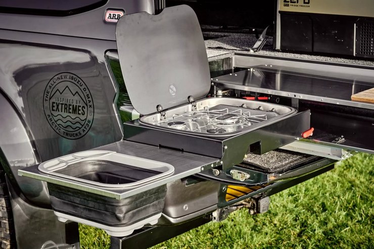 будинок на колесах Ісузу, Isuzu D-Max, пікап Isuzu, автобудинок Isuzu, будинок на колесах