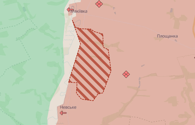 Невское, Лиманское направление, ситуация на фронте