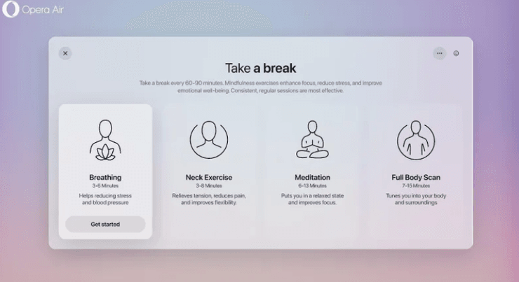 OperaAir, браузер OperaAir3, браузер Opera