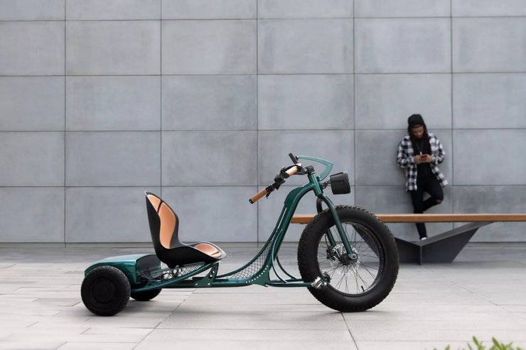 VOOK e-trike, электрический велосипед, электрический скутер, электробайк VOOK