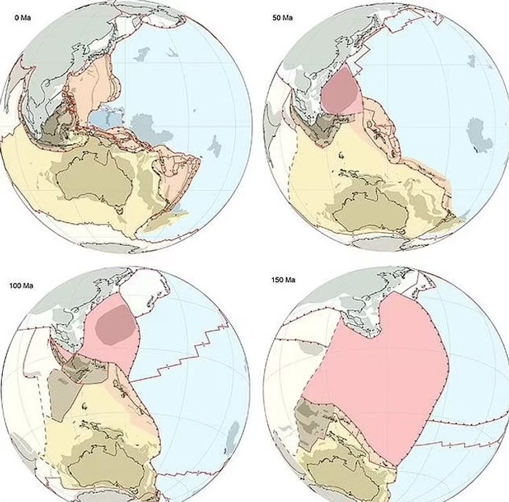 тектонічна плита понт хронологія