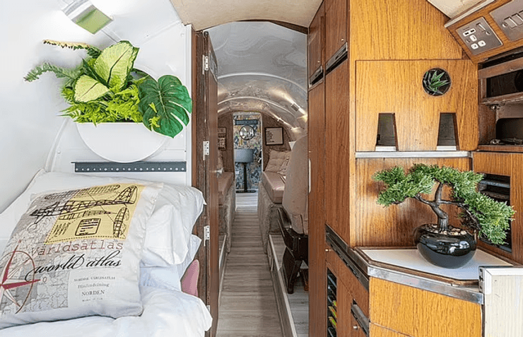 Інтер'єр будинку-літака