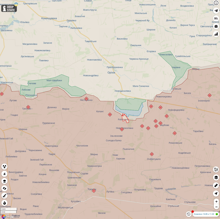 бої за роботине