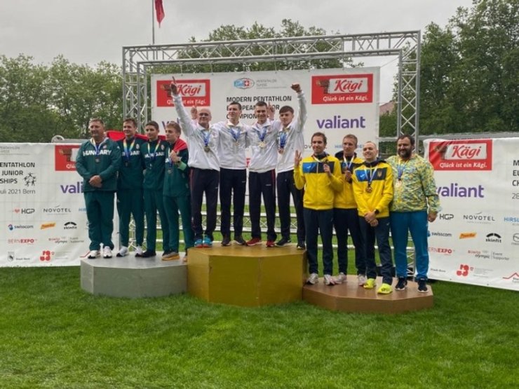 чемпионат европы, пьедестал, современное пятиборье