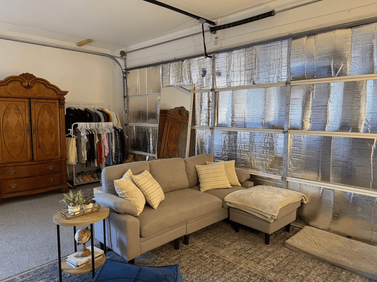 из гаража сделали квартиру 1 Мужчина из гаража сделал квартиру