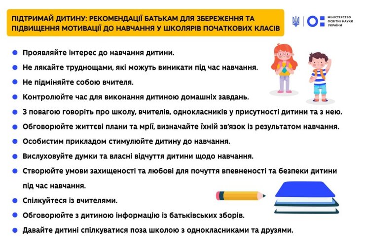 школа памятка родители