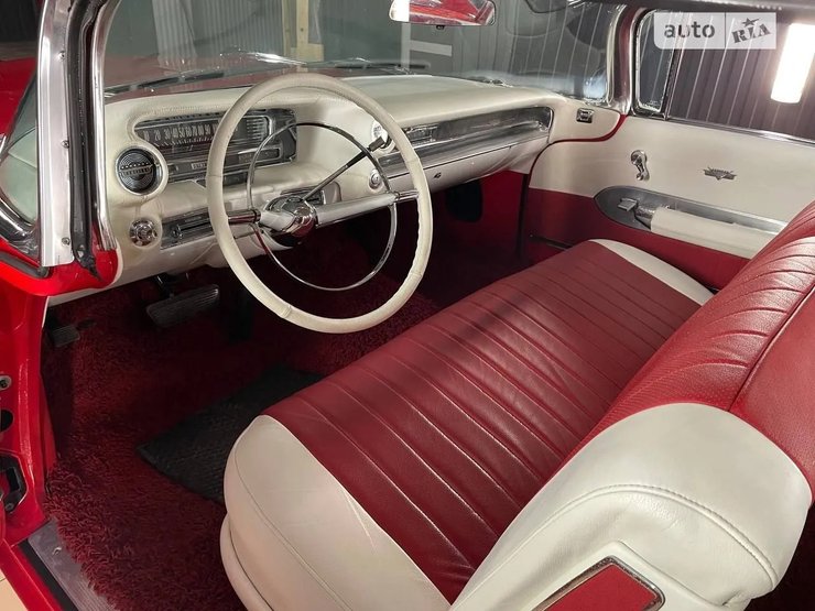 салон Cadillac DeVille, Cadillac DeVille 1959, Cadillac 1959