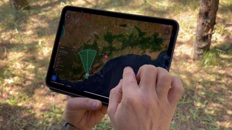 система управления боем DELTA, DELTA, приложение DELTA, военное приложение