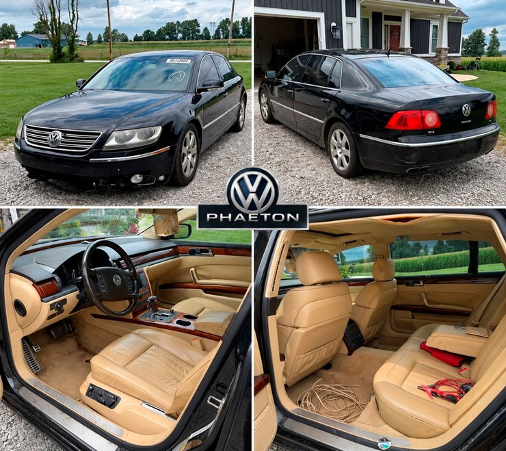 Как выглядит подержанный Volkswagen Phaeton W12