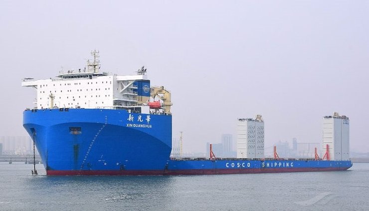 Судно Xin Guang Hua без груза