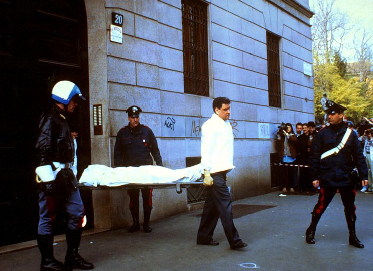 маурицио гуччи, убийство