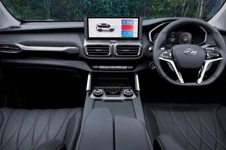 салон LDV D90, новый LDV D90, LDV D90 2025, внедорожник LDV, внедорожник LDV