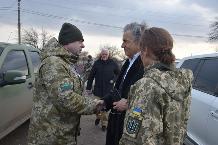 Бернар-Анри Леви, КПВВ, Донбасс