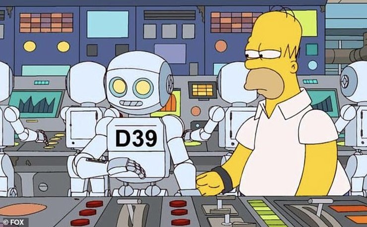 Симпсоны спрогнозировали замену людей на ИИ