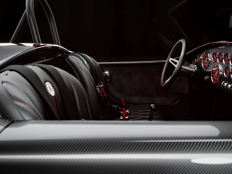 Diamond Edition Carbon Fibre Race Car Shelby Cobra Race Car