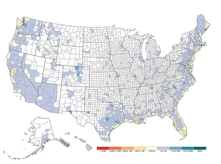 миграция уровень моря