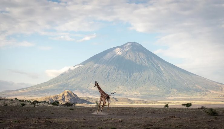 вулкан танзания