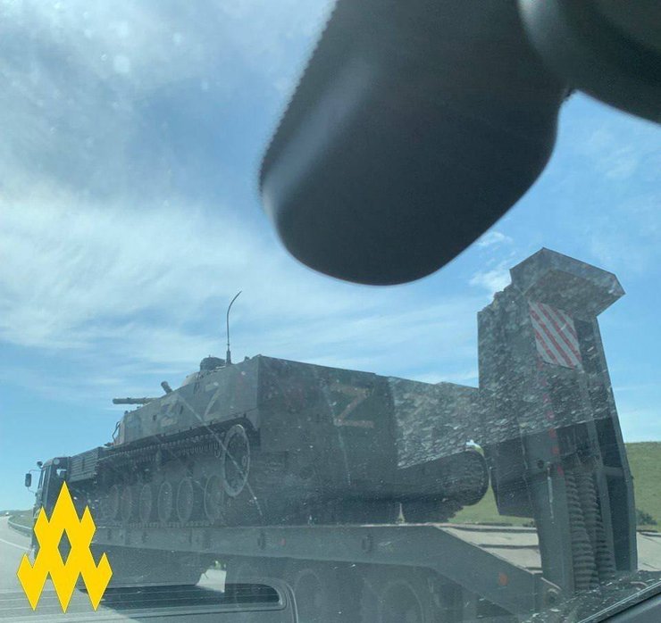 Військова техніка РФ, Атеш, техніка