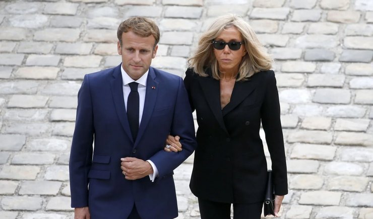 эмманюэль макрон, брижит макрон