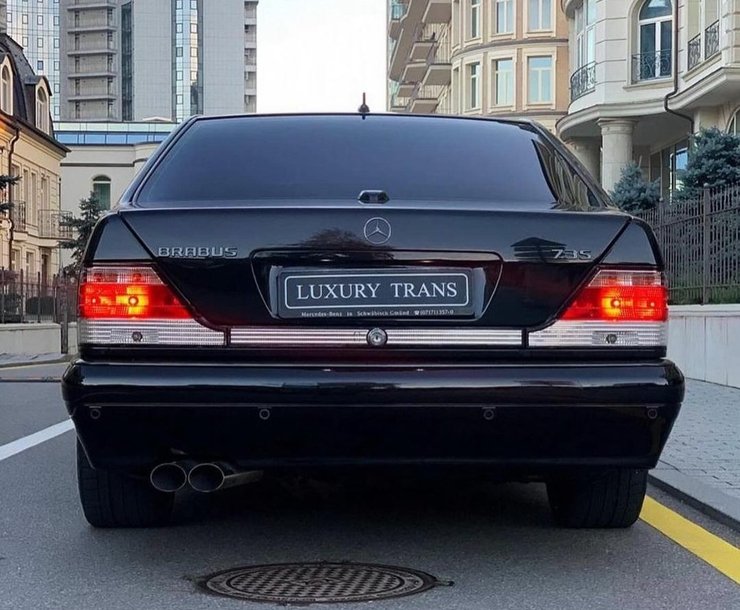 Mercedes S-Class W140, Mercedes S-Class Brabus, Тюнинг Mercedes S-Class, Brabus 7.3s, Mercedes S600 w140
