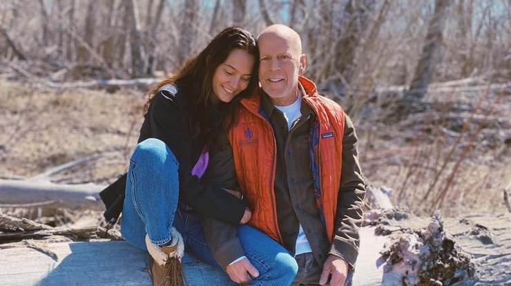 Брюс Уиллис и Эмма Хеминг