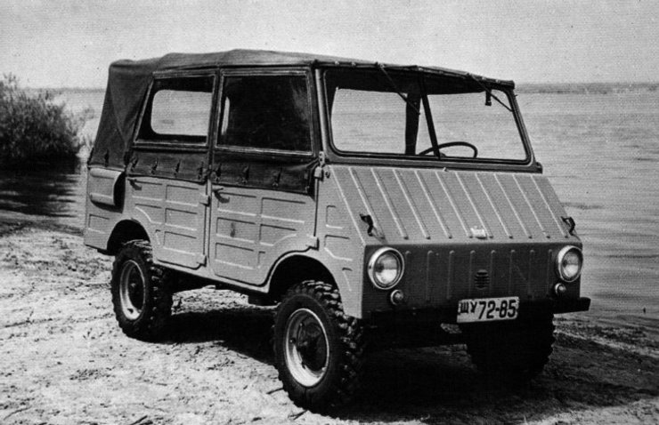 ЗАЗ-970, внедорожник ЗАЗ, кроссовер ЗАЗ, минивэн ЗАЗ, пикап ЗАЗ