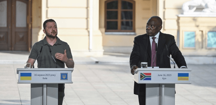 зеленський, рамафоса