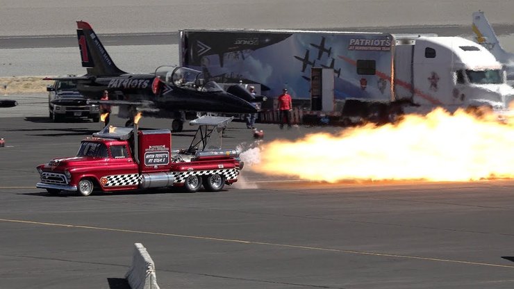 Hot Streak II, реактивный автомобиль, реактивный грузовик, мировой рекорд скорости