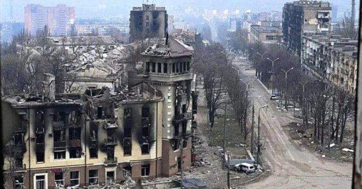 Мариуполь, разрушения