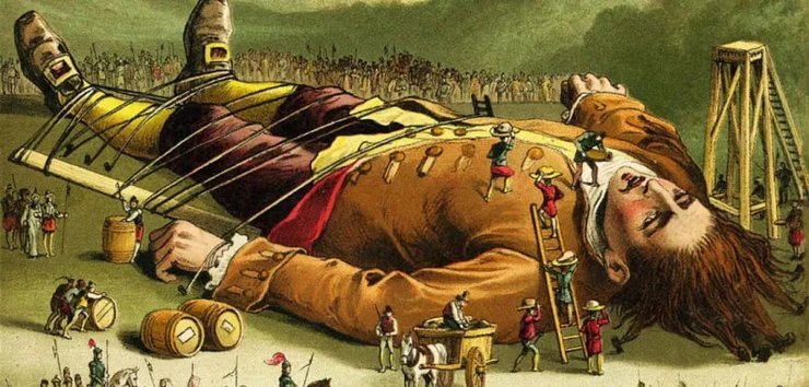 Гуллівер, ілюстрація