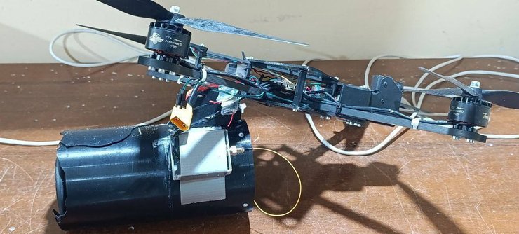 FPV-дрон оптоволокно