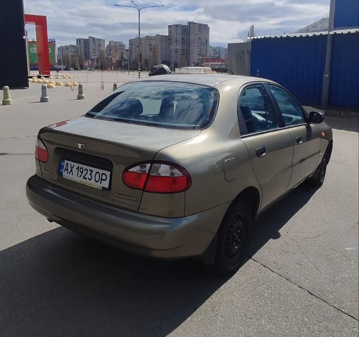 деу ланос 2004, Daewoo Lanos 2004, Daewoo Lanos, капсула времени, ланос