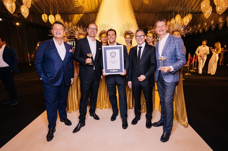 Atlantis, The Palm, шампанське