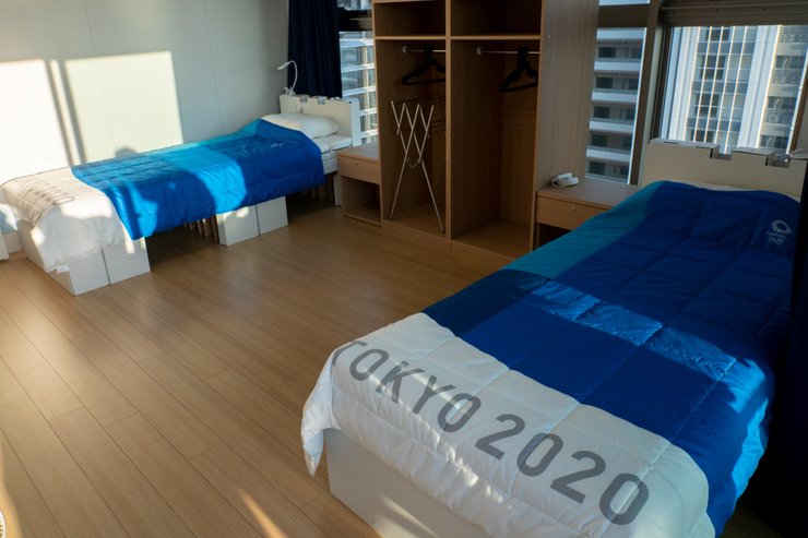 олимпийская деревня, токио