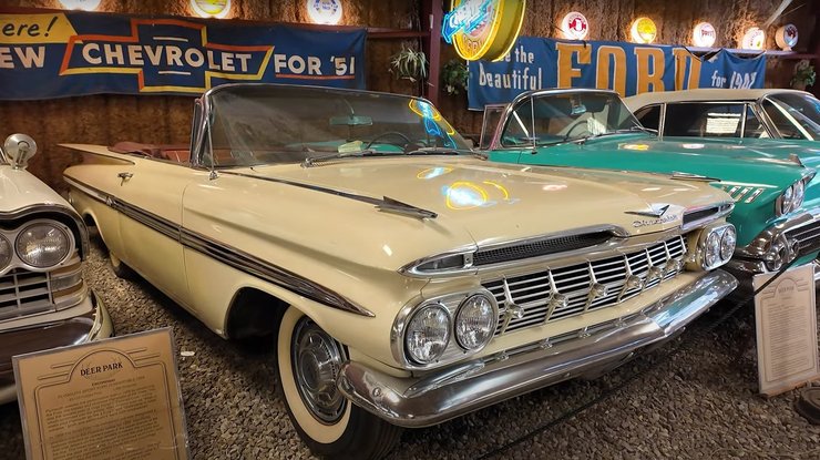 chevrolet impala, кабриолеты, автомобильный музей