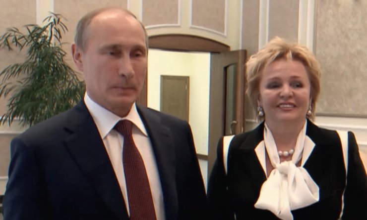 Володимир Путін, Людмила Путіна, дружина Путін