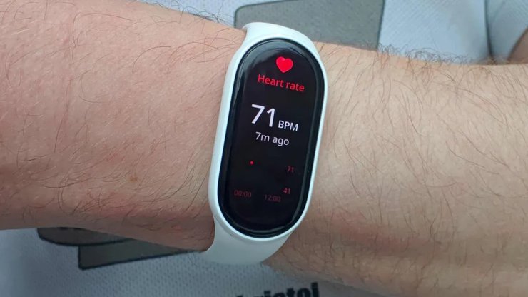 Частота серцевих скорочень на Xiaomi Smart Band 10