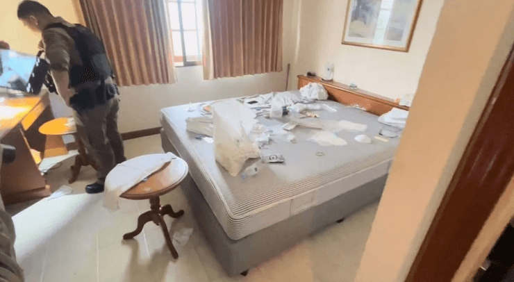 таиланд полиция обыск